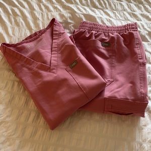 Figs Mauve Scrub Set